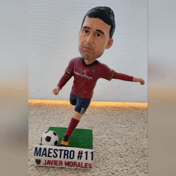 Javier Morales Real Salt Lake Soccer Bobblhead - Picture 2 of 3